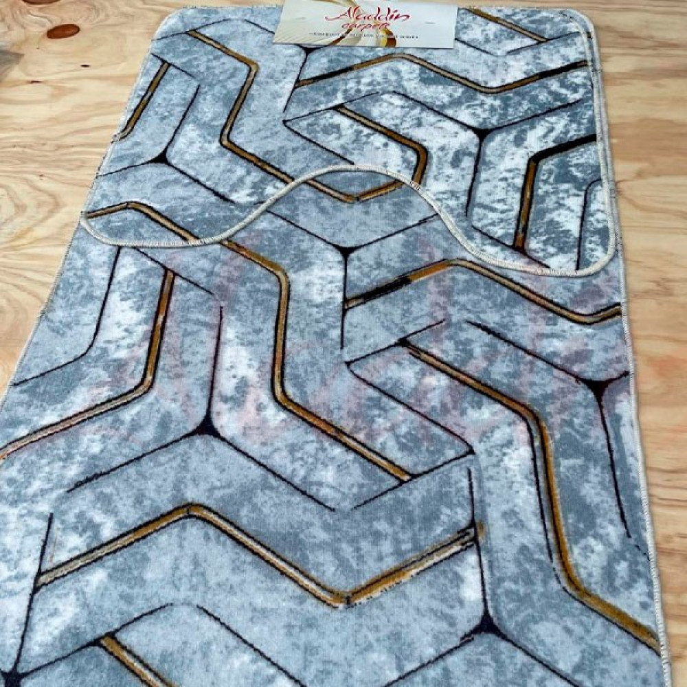 Набір килимків в ванну кімнату Banyo (60х100 + 60x50 см)