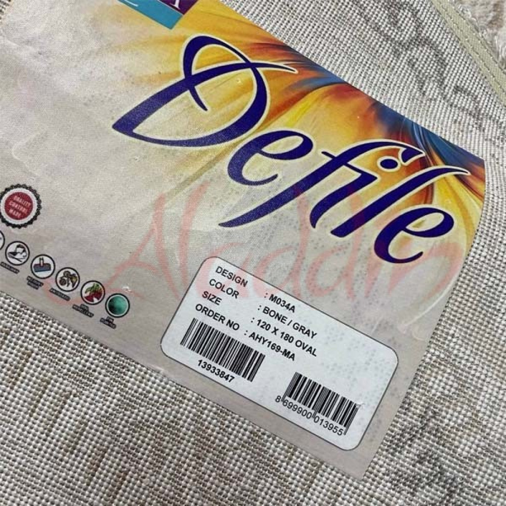 Килим Defile M034A BONE/GREY  (o) - 200х290
