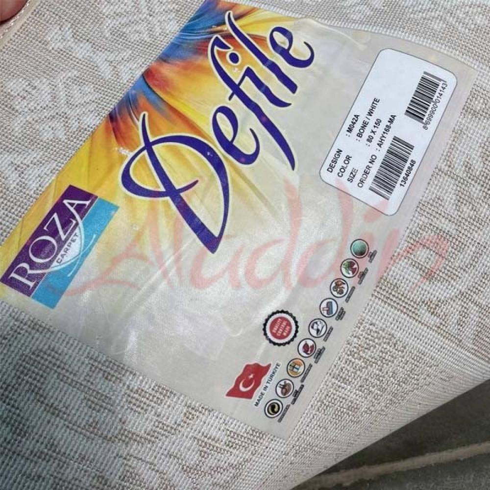 Килим Defile M042A BONE / WHITE - 60х100