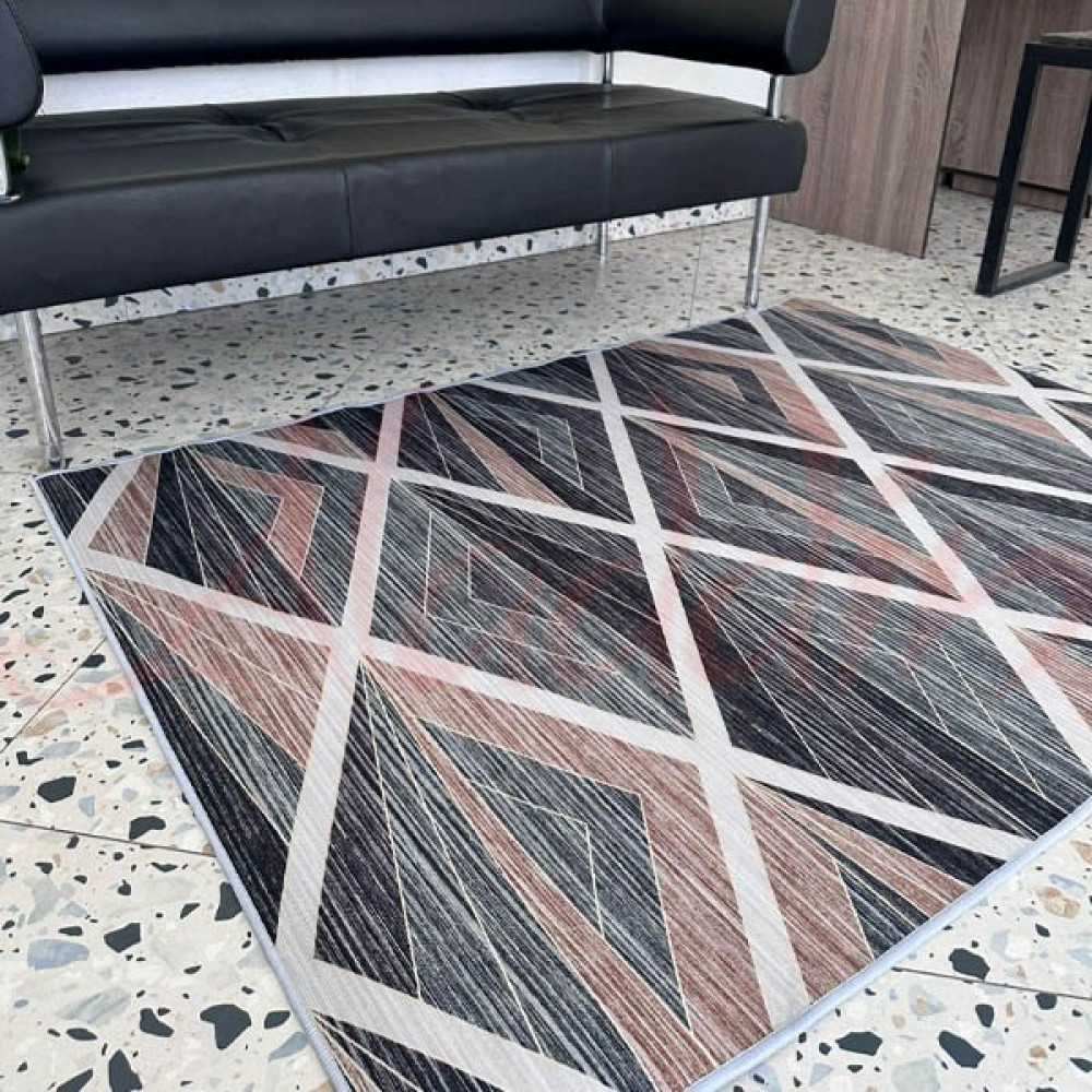 Килим NovaLine K5 Antracite / Beige - 120х180