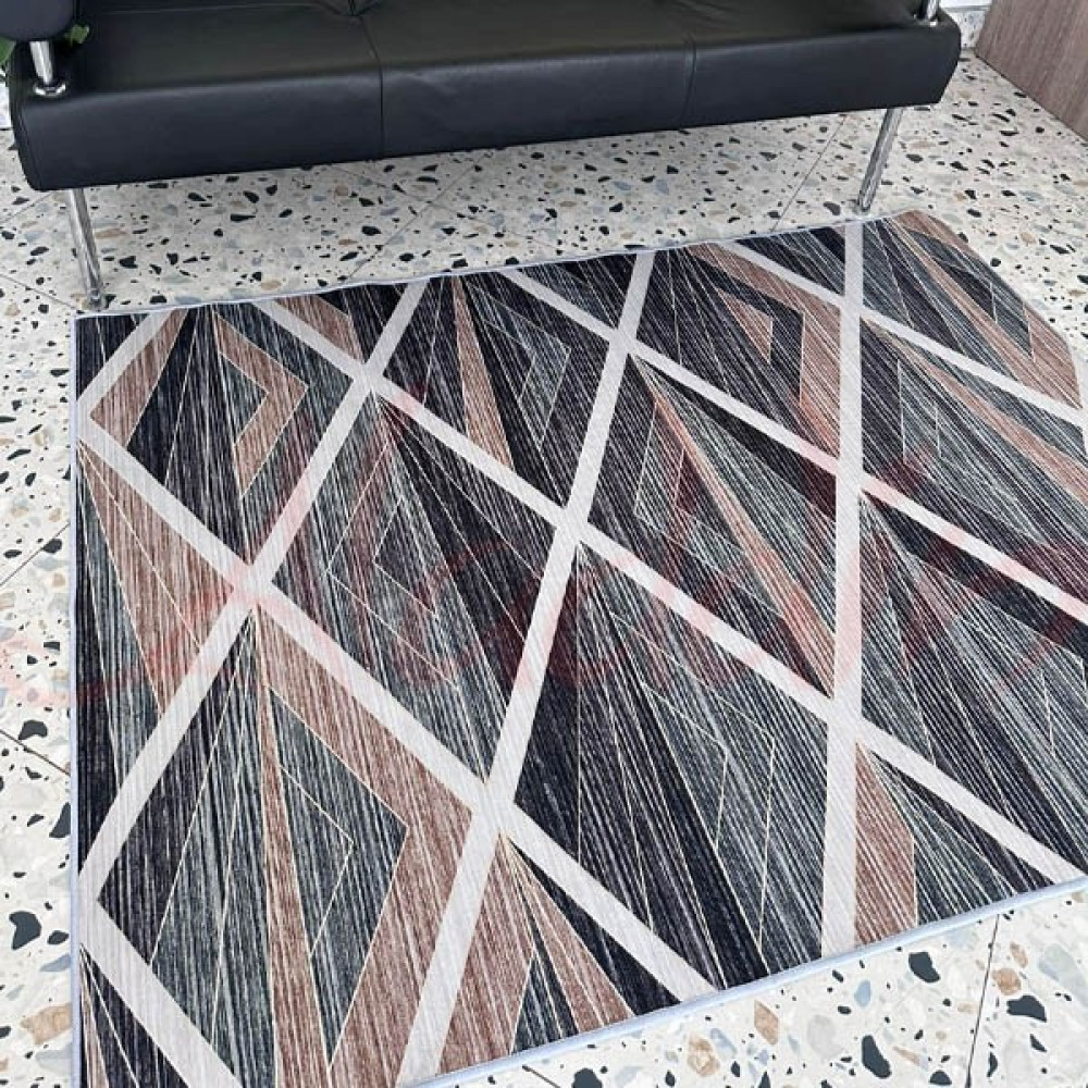 Килим NovaLine K5 Antracite / Beige - 120х180