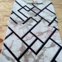 Набір килимків Panda (100х60 см + 60х50 см) Beige Dark Lines Набір килимків Panda (100х60 см + 60х50 см) Beige Dark Lines