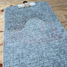 Набір килимків Panda (100х60 см + 60х50 см) Grey mirror