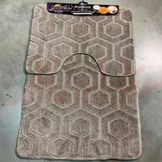 Набір килимків Dariana (100х60 см + 60х50 см) Dark Beige