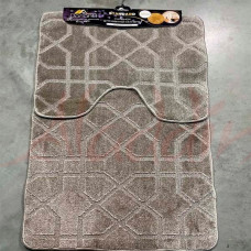 Набір килимків Dariana (100х60 см + 60х50 см) Beige Geometry