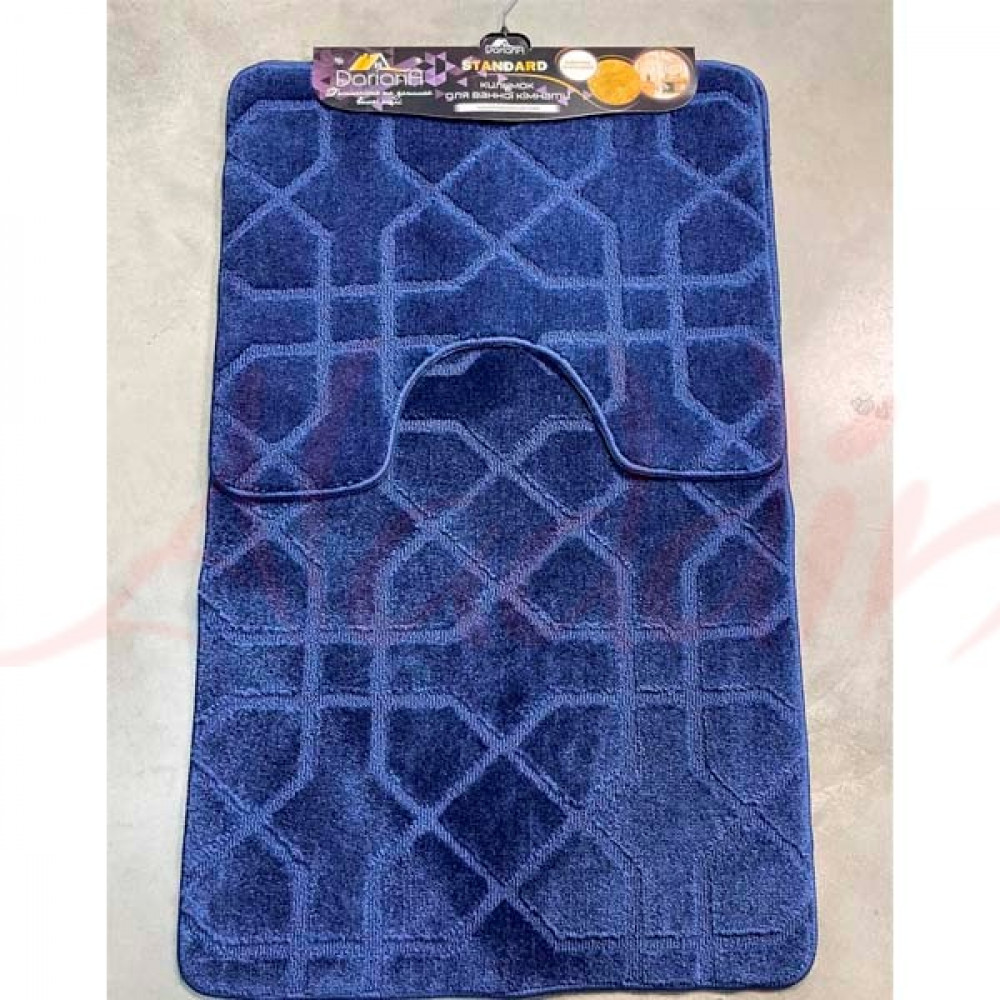 Набір килимків Dariana (100х60 см + 60х50 см) Blue