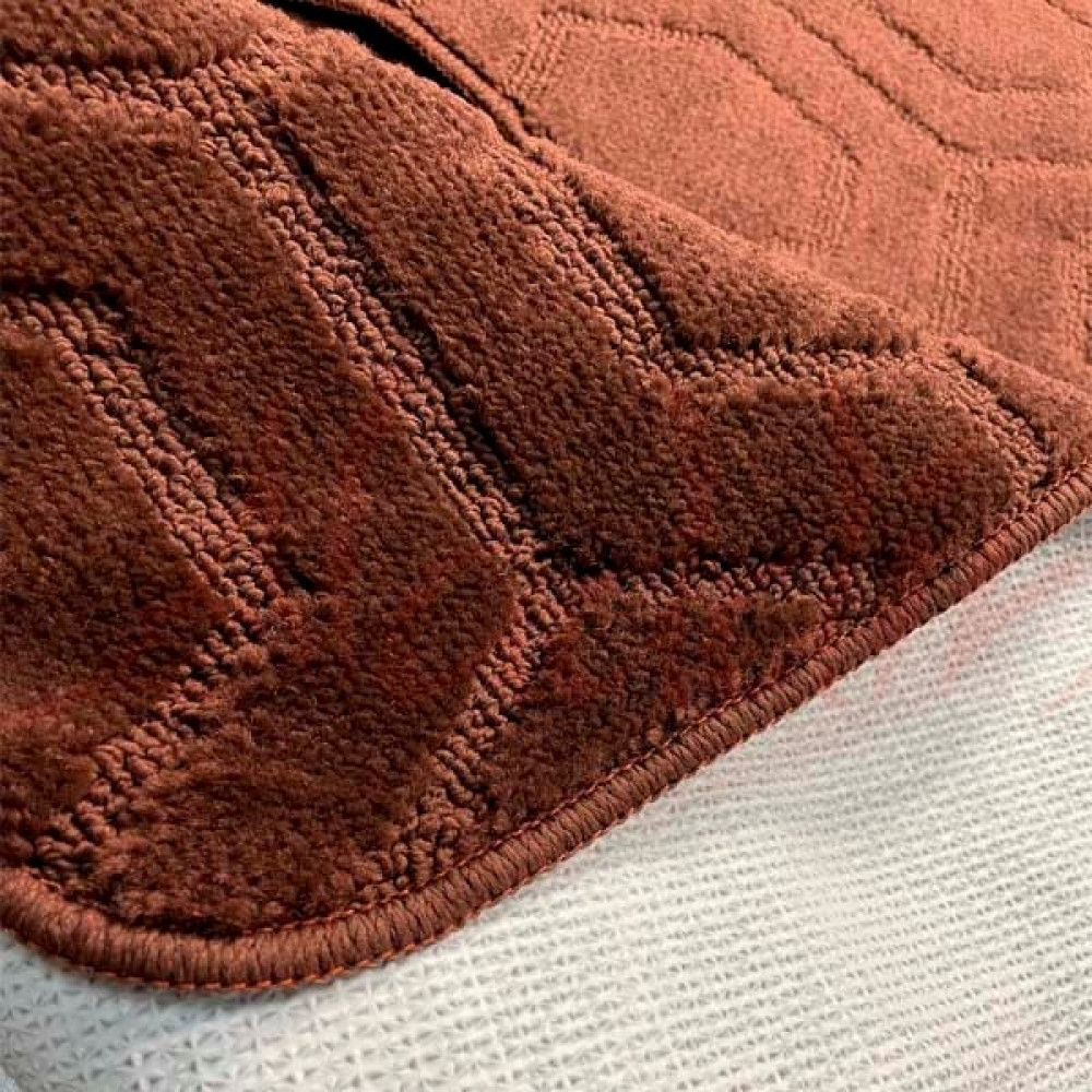 Набір килимків Dariana (100х60 см + 60х50 см) Brown