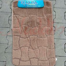 Набір килимків в ванну кімнату Relana (50х80 см + 50x40 см)  Beige