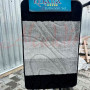 Набір килимків в ванну кімнату Relana (50х80 см + 50х40 см) Black Silver Abstract