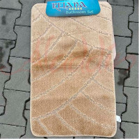 Набір килимків в ванну кімнату Relana (60х100 см + 50х60 см) Light Beige