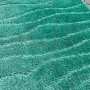 Набір килимків в ванну кімнату Relana (50х80 см + 50х40 см) Mint Green Waves