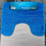 Набір килимків в ванну кімнату Relana (50х80 см + 50х40 см) Royal Blue Waves