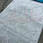 Набір килимків в ванну кімнату Relana (50х80 см + 50х40 см) Silver Floral