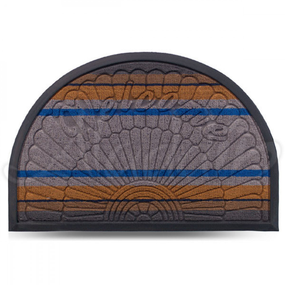 Гумовий килимок Multicolor 40*60 (півколо)