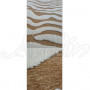 Килим акриловий Chanelle 1003 (овал) BEIGE - 200х300