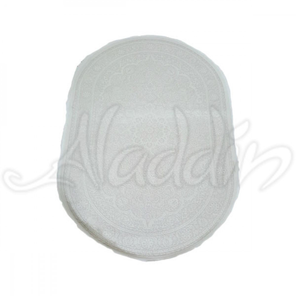 Килим акриловий INCI 4820 Cream/Rose  (овал) - 200х300
