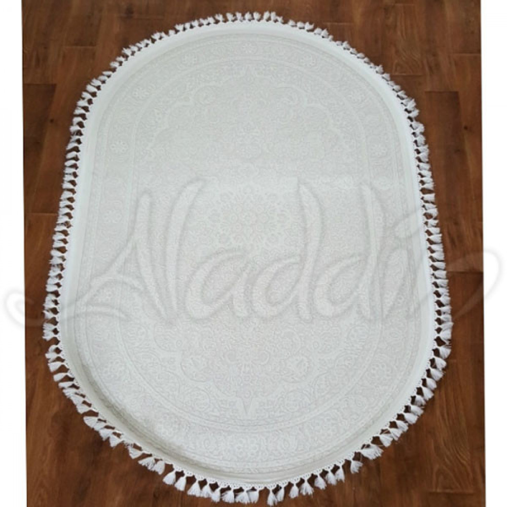 Килим акриловий  INCI 4820 Cream (овал) - 160х300
