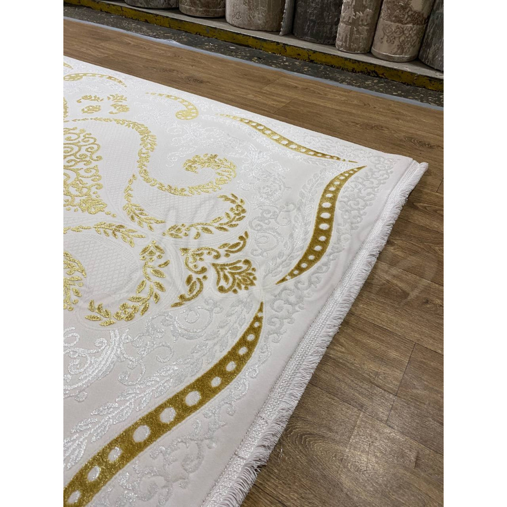 Килим акриловий Mirza 5741 Ivory/Gold - 160х230
