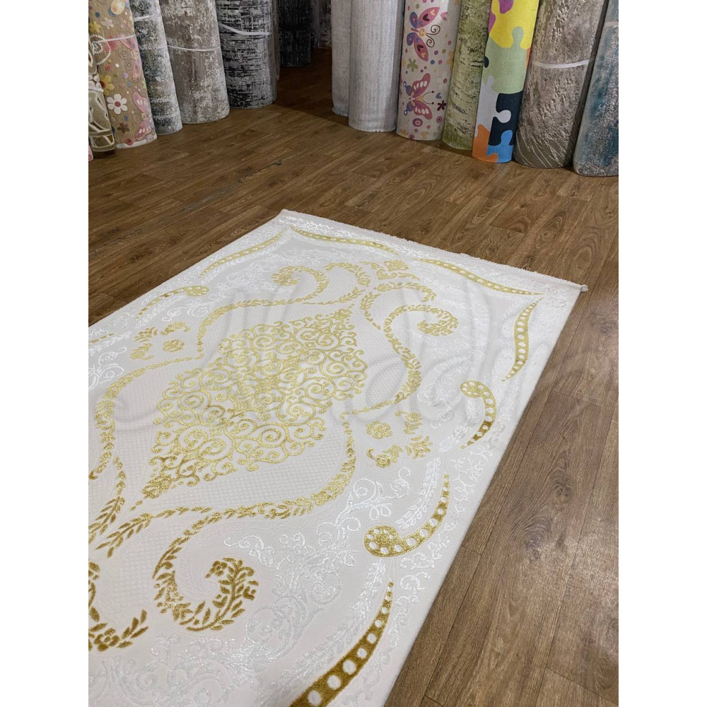 Килим акриловий Mirza 5741 Ivory/Gold - 160х230