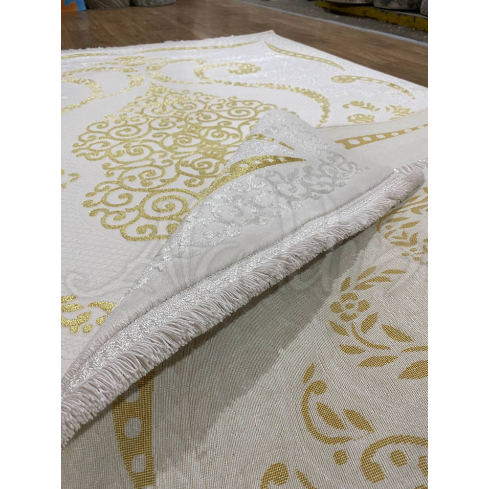 Килим акриловий Mirza 5741 Ivory/Gold - 160х230