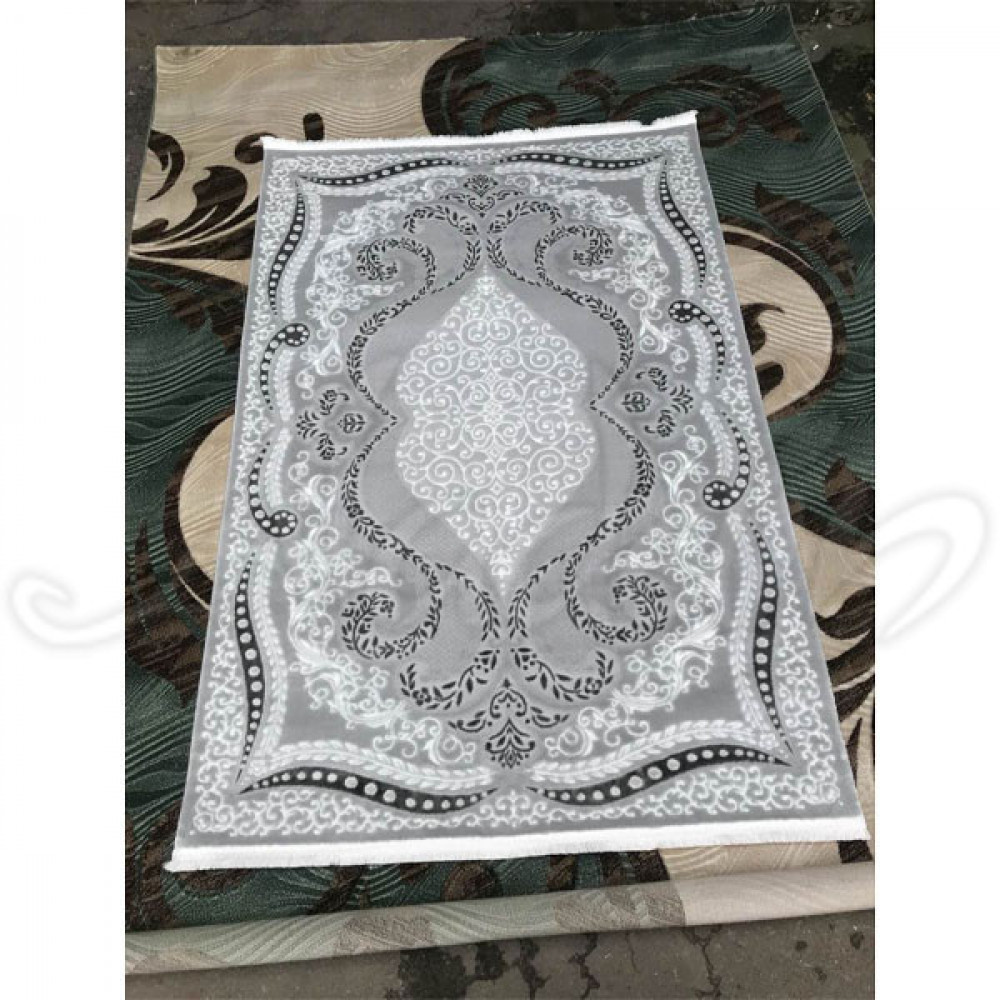 Килим акриловий Mirza 5741 L.GREY/P.GREY - 160х230, Прямокутний