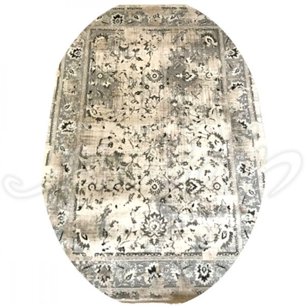 Килим акриловий Mirza 5743 C.IVORY/C.GREY - 200х300, Овал