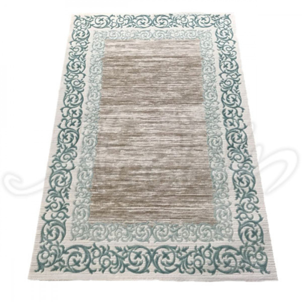 Килим акриловий Neva 6354 IVORY/TURKUAZ - 200х300, Прямокутний