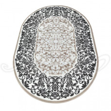 Килим акриловий Neva S033 L.BEIGE/IVORY - 160х230, Овал