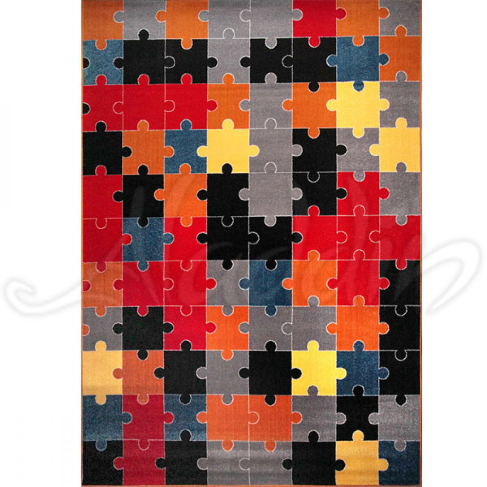 Килим Кольорові пазли Kolibri 11360/186 - 133х190