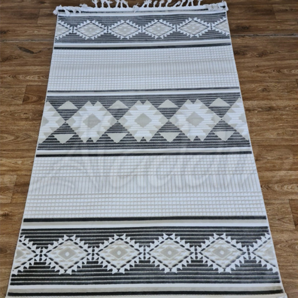 Килим Garden 04819B крем/сірий - 200х290