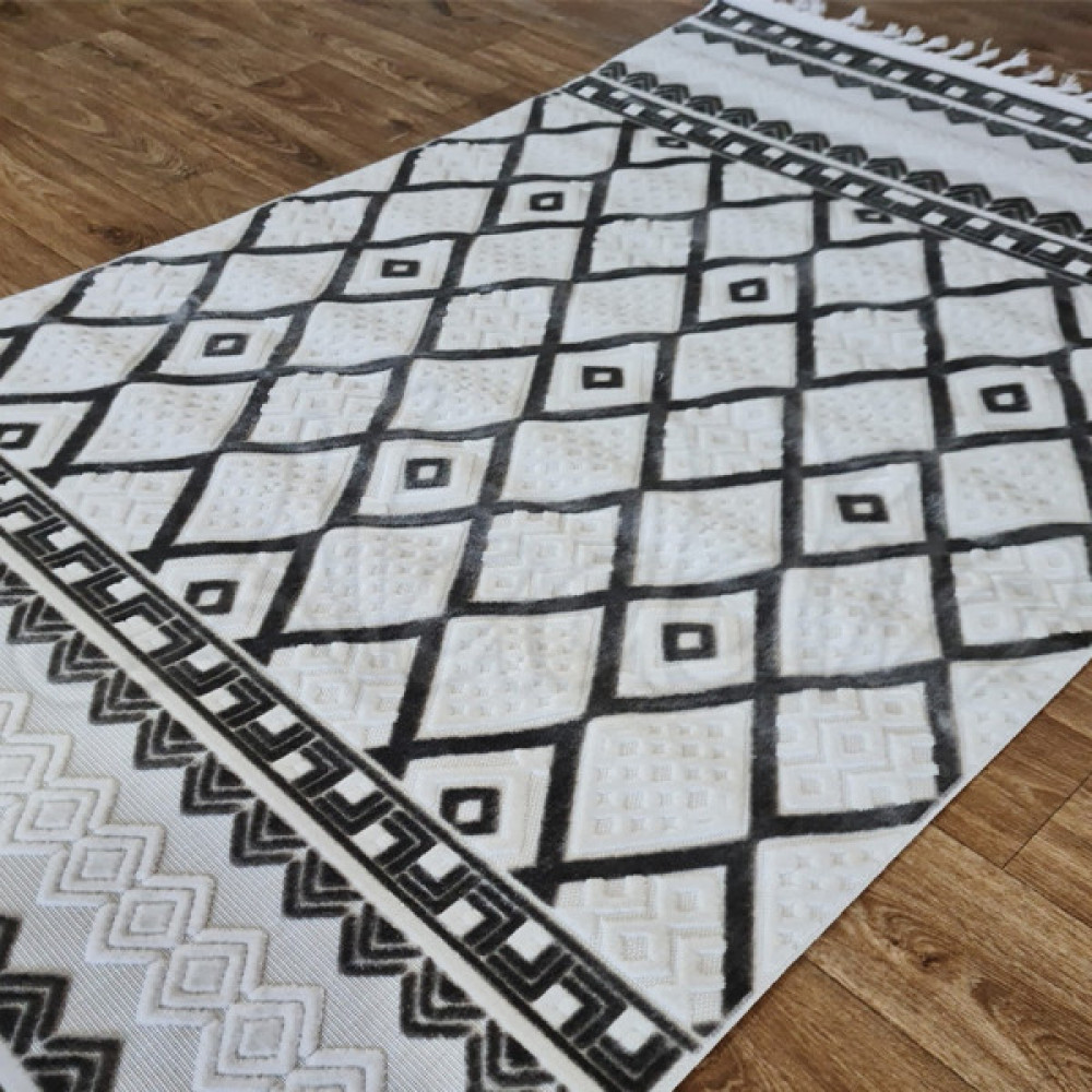 Килим Garden 04933A крем/сірий - 120х180