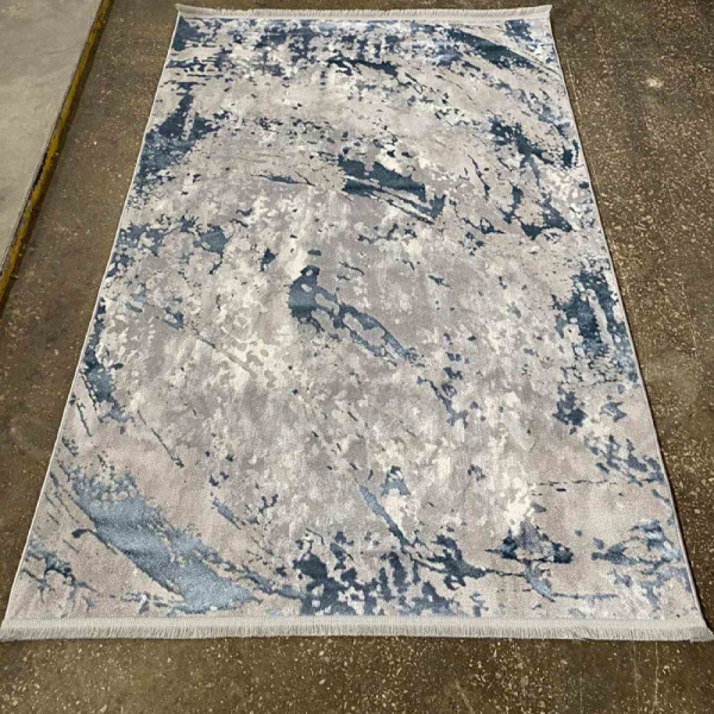 Килим Moda 4576 L.Blue / Vizon HB - 295х400, Прямокутний