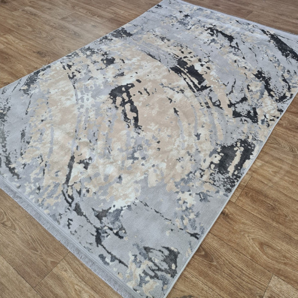 Килим Moda 4576 Beige / L.Grey - 195х400, Прямокутний