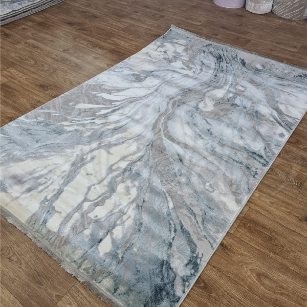 Килим Moda 5201A L.Blue/ D.Grey - 235х340