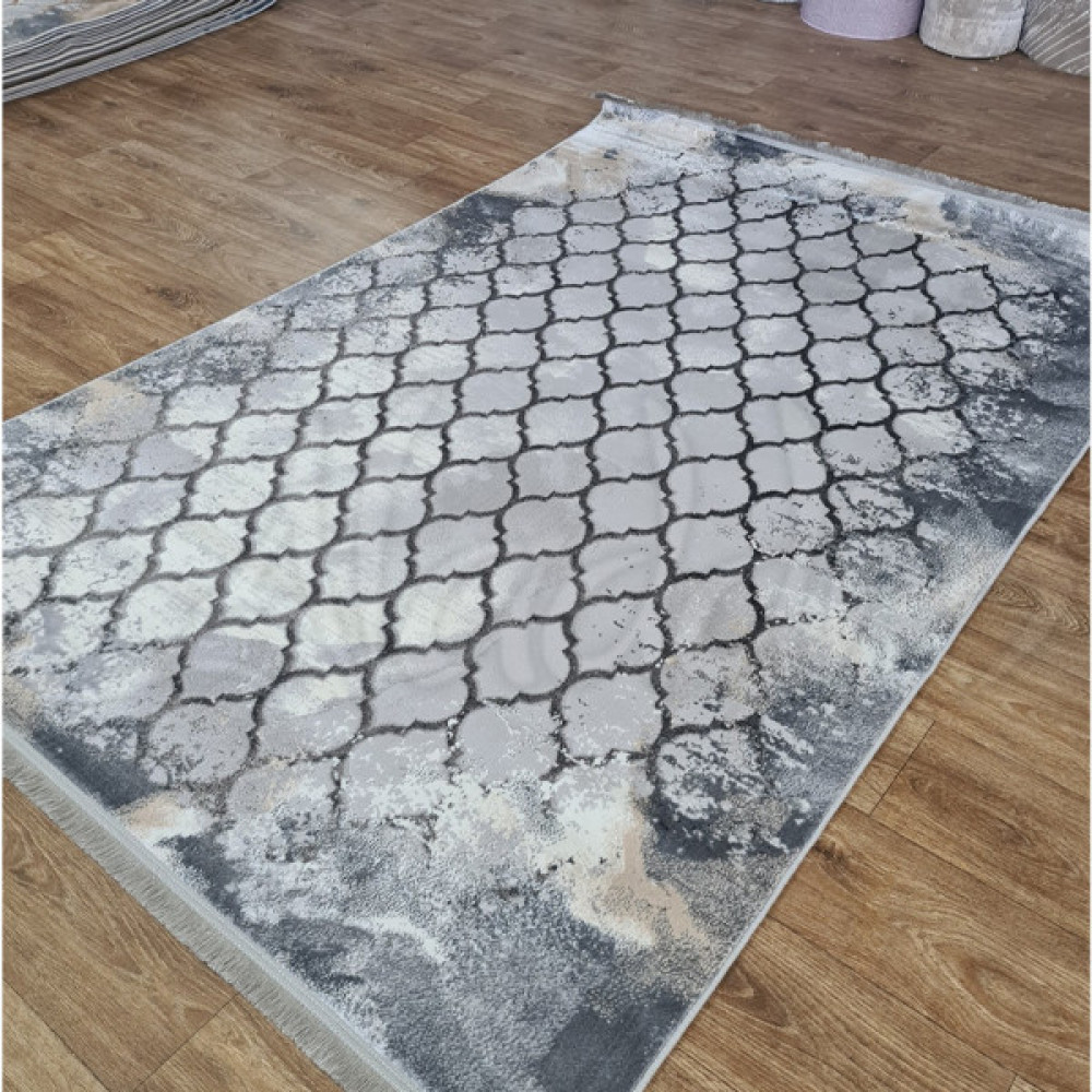 Килим Moda 5758A Grey HB/ Antrasit - 78х150
