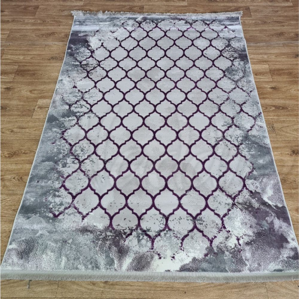 Килим Moda 5758A Grey/ Lilac Gri HB - 78х150
