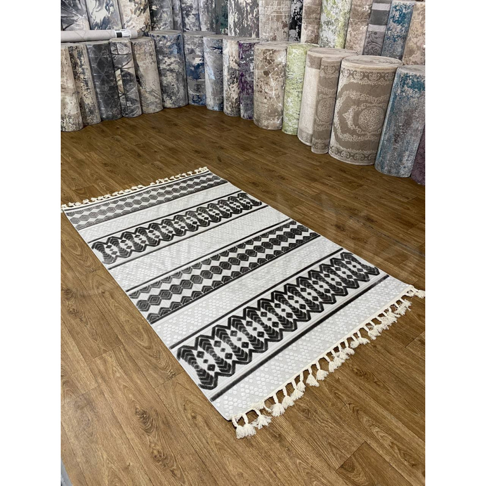 Килим Garden 04817B крем/сірий - 150х230