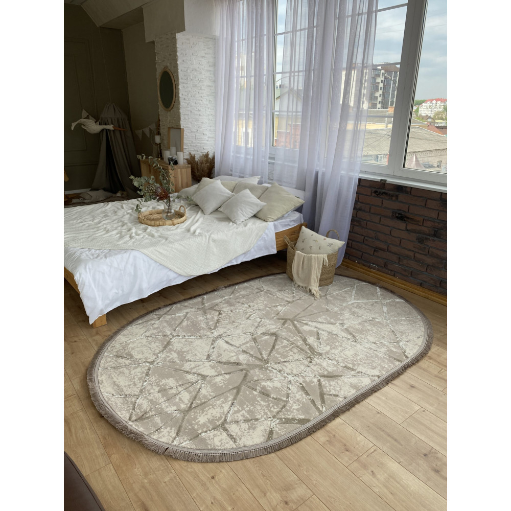 Килим Jasmine 8557 (o) Beige - 60х110