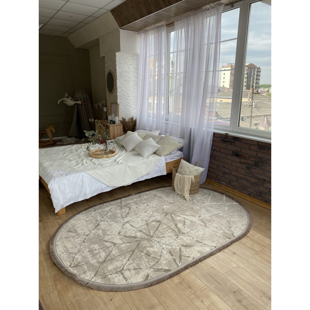 Килим Jasmine 8557 (o) Beige - 60х110