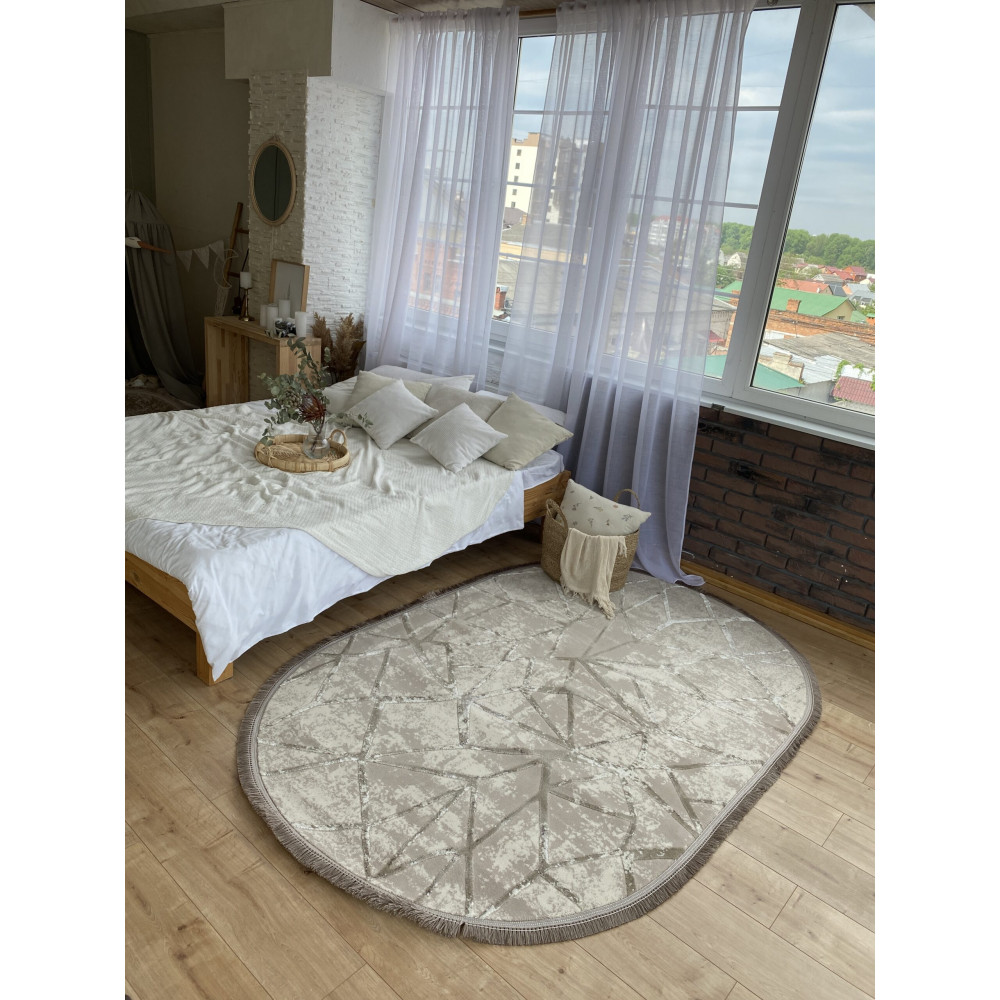 Килим Jasmine 8557 (o) Beige - 60х110