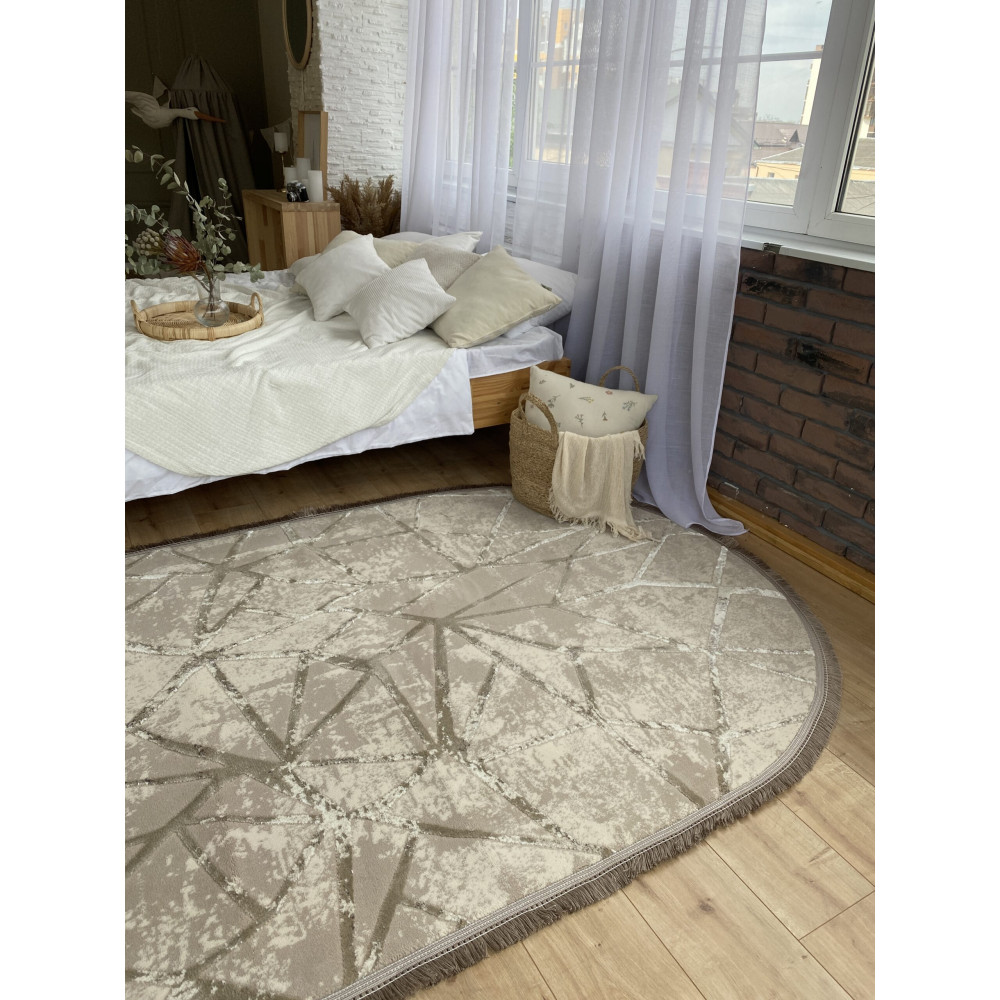 Килим Jasmine 8557 (o) Beige - 60х110