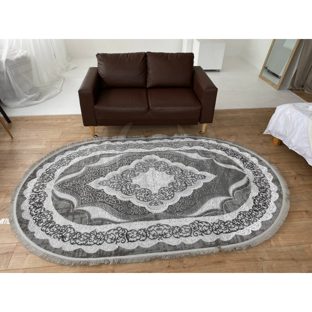 Килим Jasmine 3883 (o) Grey - 60х110