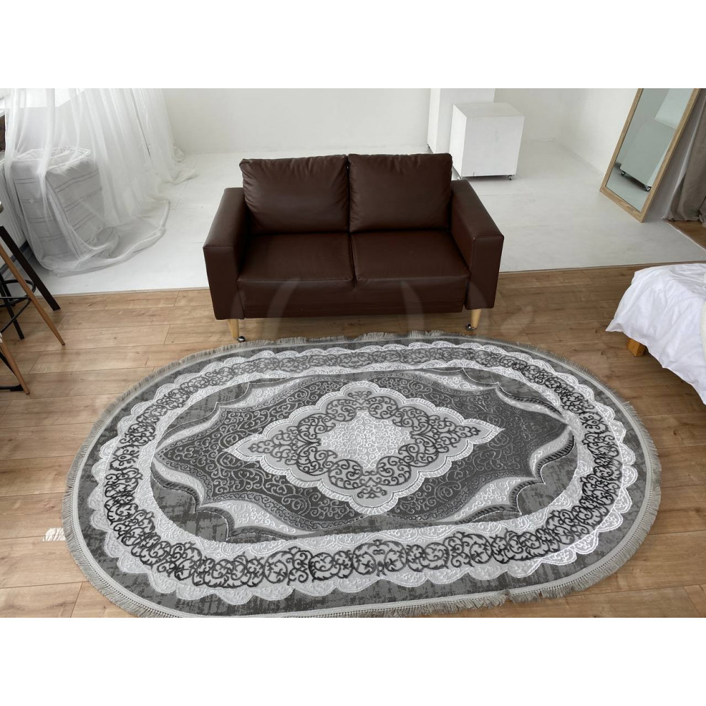 Килим Jasmine 3883 (o) Grey - 60х110