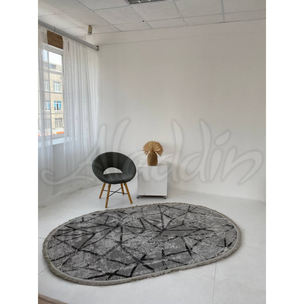 Килим Jasmine 8557 (o) Grey - 60х110