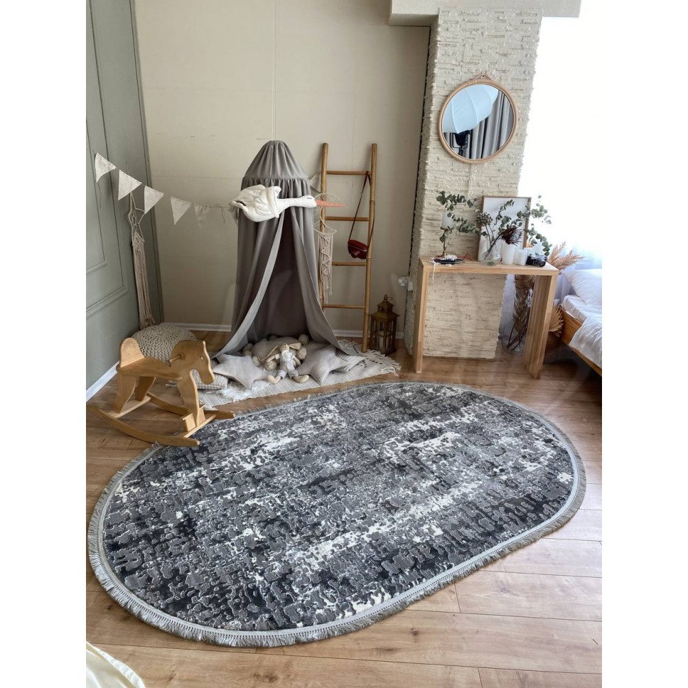 Килим Jasmine 8097 (o) Grey - 80х150