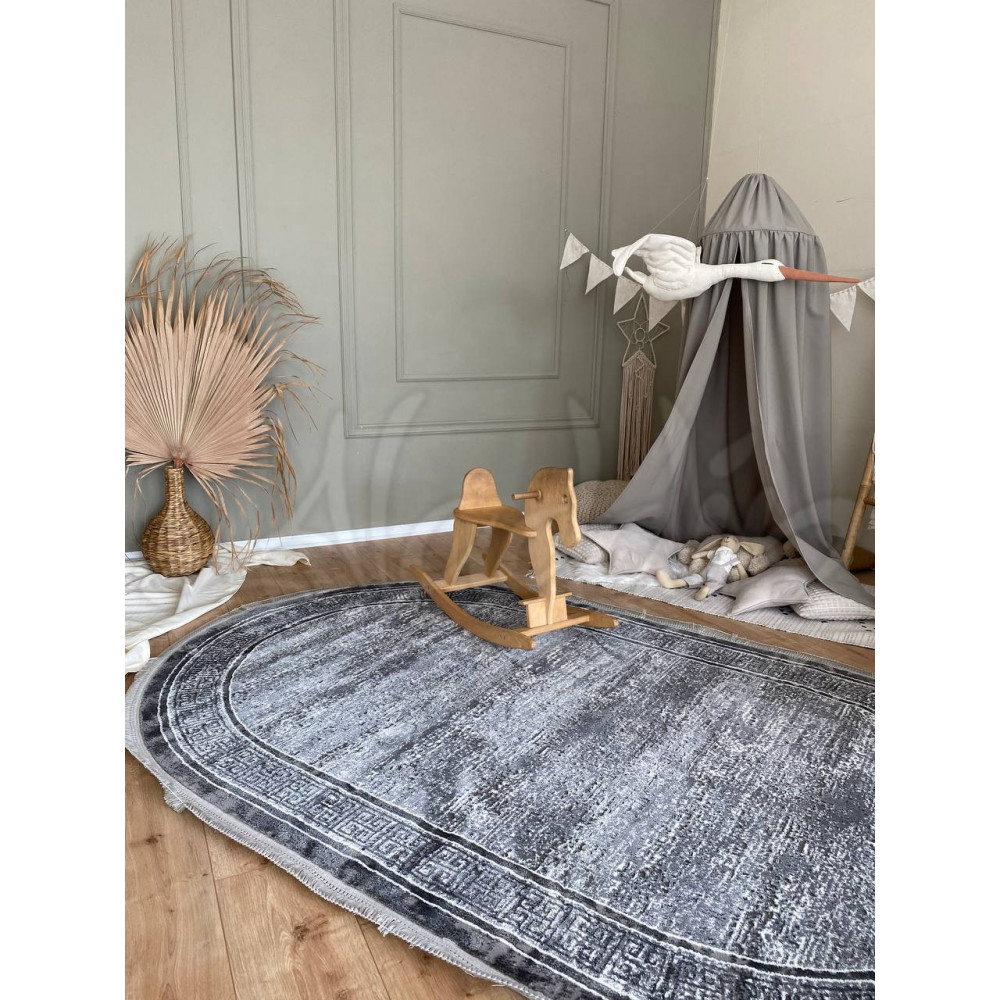 Килим Jasmine 4012 (o) Grey - 120х180
