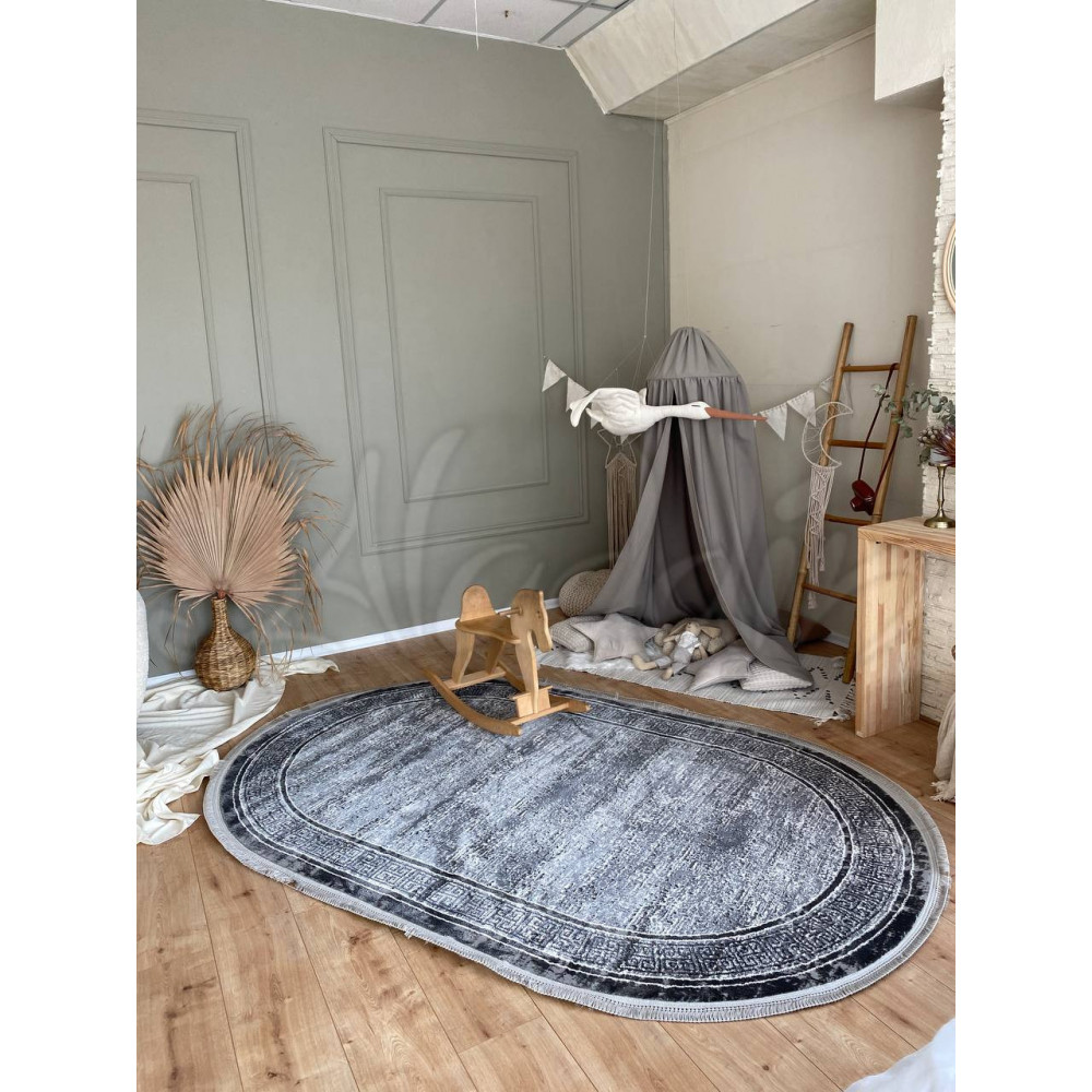 Килим Jasmine 4012 (o) Grey - 120х180