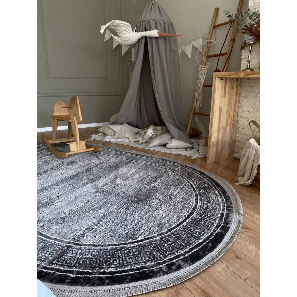 Килим Jasmine 4012 (o) Grey - 120х180