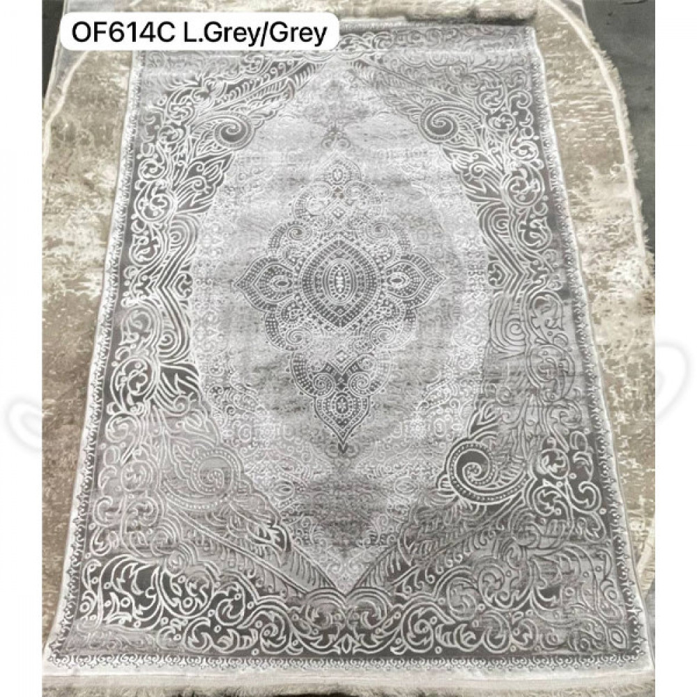 Килим Presto 614С L.Grey/Grey - 200х400