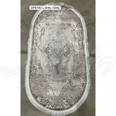 Килим Presto 614C L.Grey/Grey (о) - 200х300
